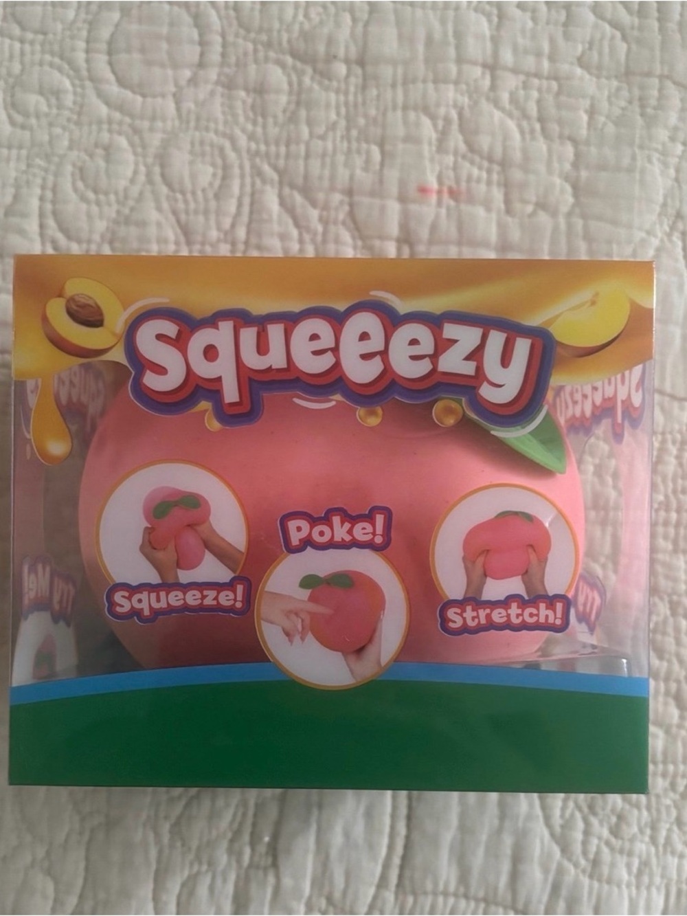 Squeezy peach brand new